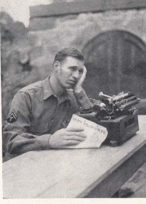 Editor Francis at work