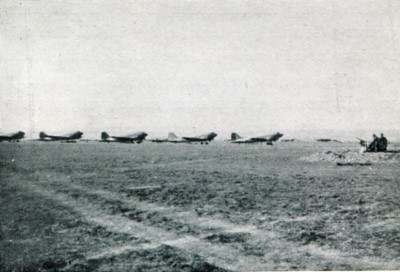 C-47's land the pay load