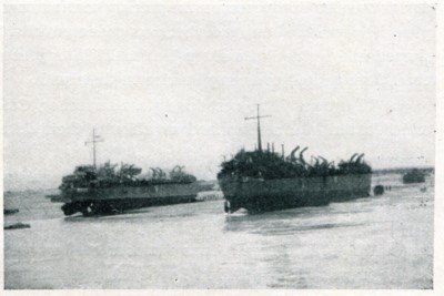LST's landing on Utah Beach