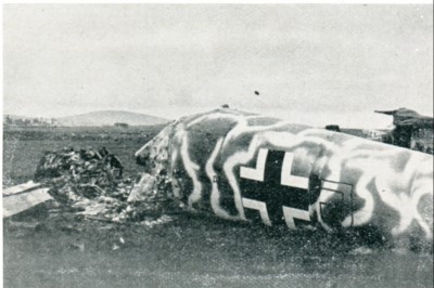 Nazi bomber at rest