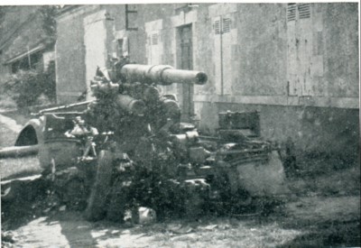 Silenced Nazi '88' near Orleansy