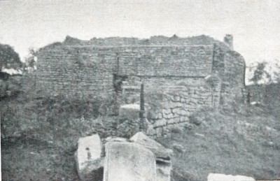 Camouflaged German pillbox