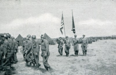 The last battalion formation 