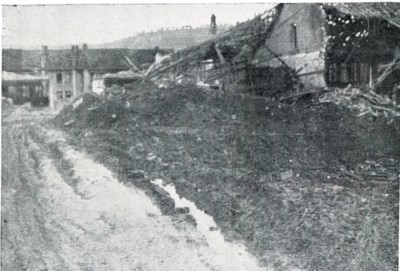 Mud and ruins of the Nancy airport