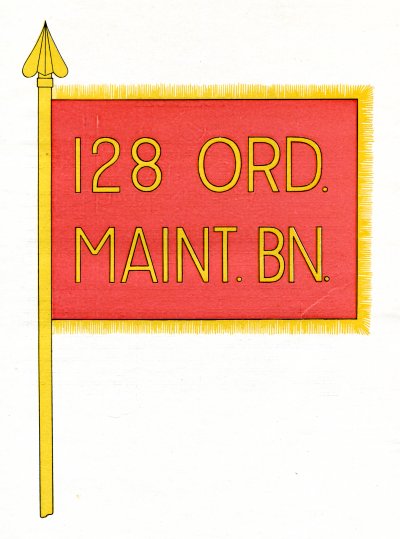 128th Battalion Headquarters Flag