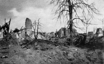 Bomb and arillery damage at Zweibrucken, Germany