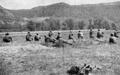 Action on the Jena rifle range