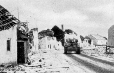 Street scene at Dahnen, Germany