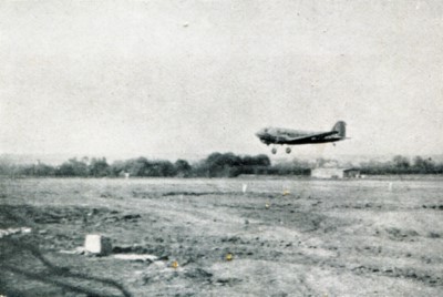 'Suddenly the Nazi planes stopped coming over and C-47's began to land.'