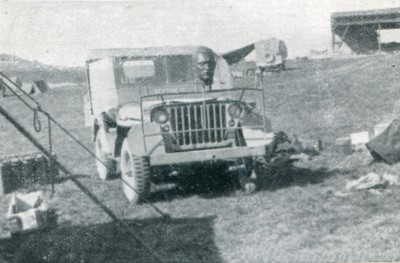 Der fuhrer's face on a peep near Geithain