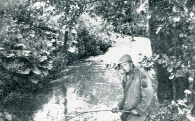 At Jena, trout fishing became a popular sport -- one of them, that is