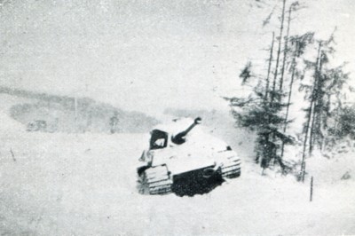 One item of German equipment in the Marvie district