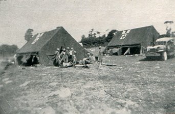 'Doc.' Schmitt's clearing station