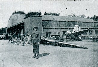 The hangars made convenient shelters