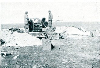 An anti-aircraft unit at Langensalza airdrome