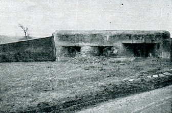 A Maginot road fortification