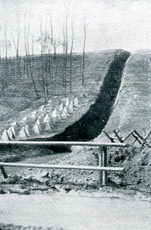 A tank trap at Barst, France